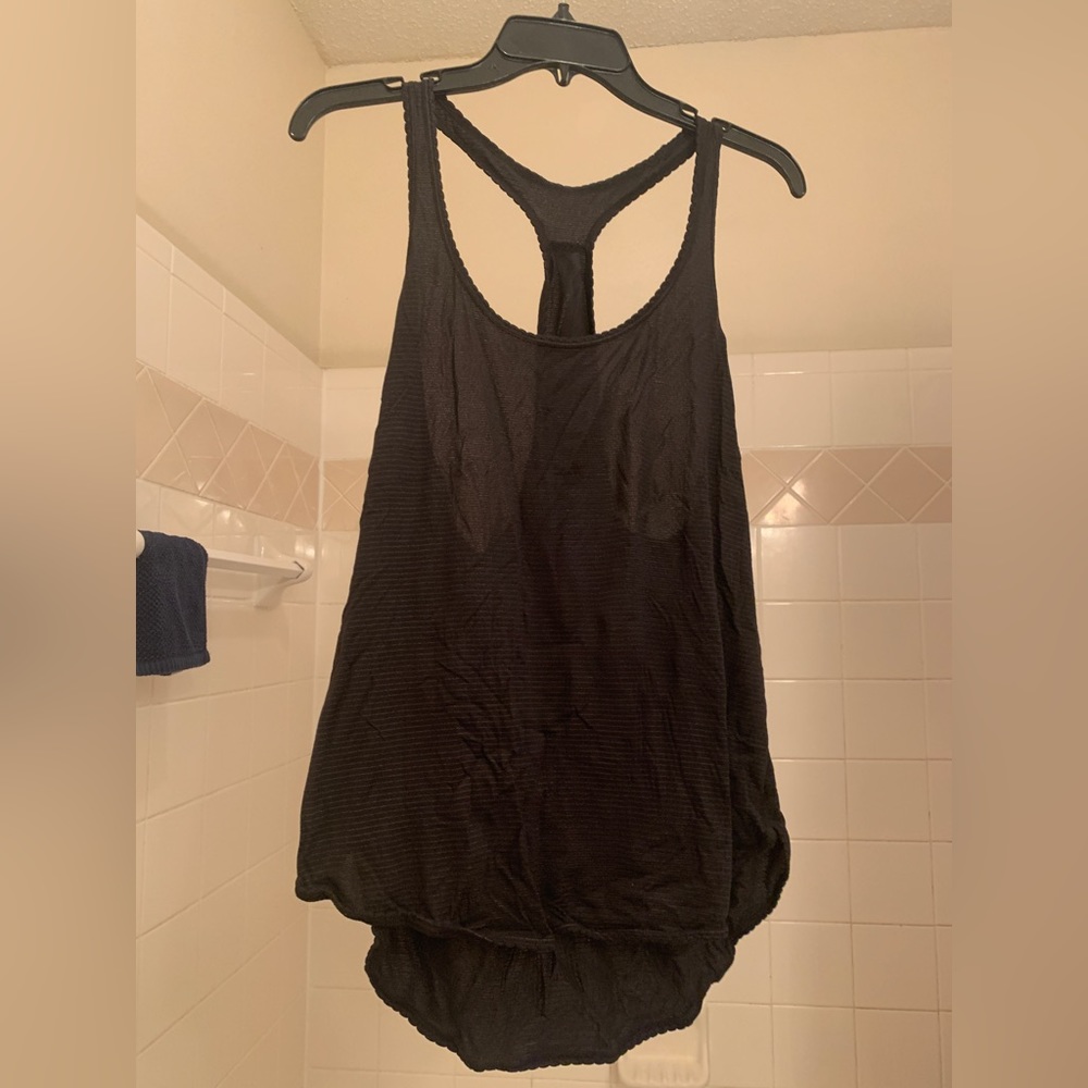 Lululemon Black 105 F Singlet Size 8